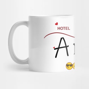 The amor dream hotel made with love Mug